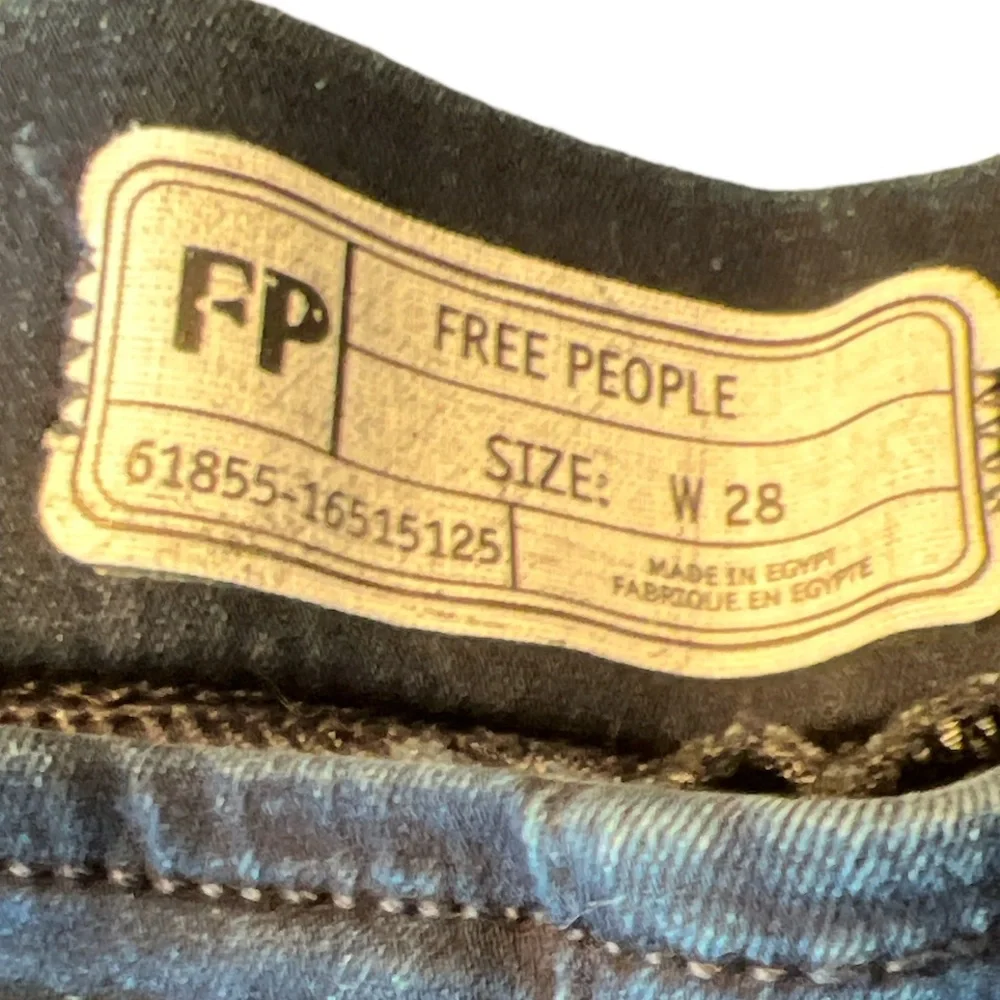 SOLD. Free People Womens Easy Goes It Casual Leggings Jeans Denim Jeggins - Picture 4 of 5